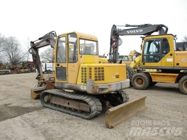Volvo EC 70 Midi rýpadla 7t - 12t