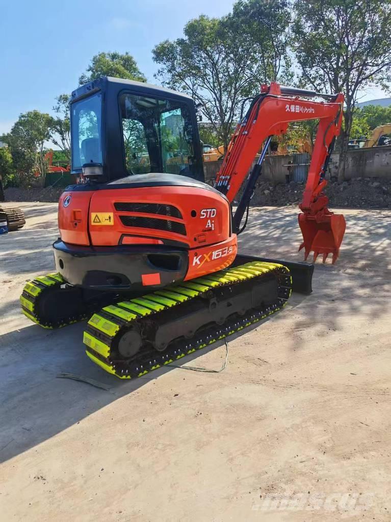 Kubota KX 163-5 Pásová rýpadla