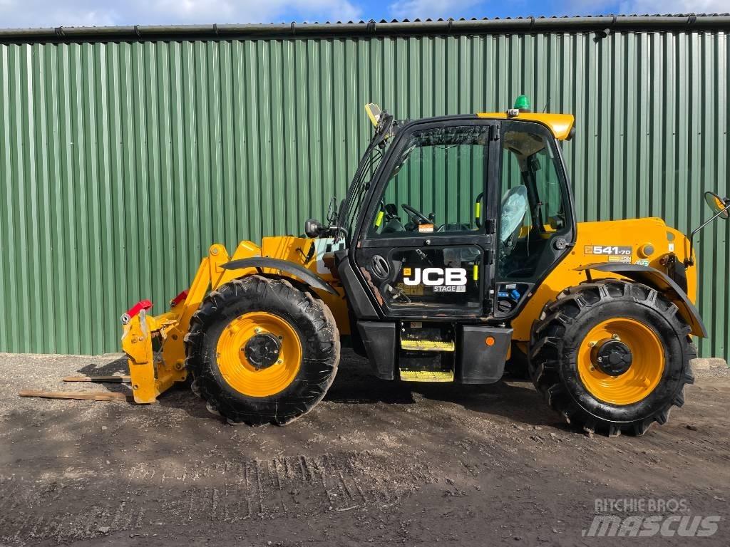 JCB 541-70 Teleskopické manipulátory