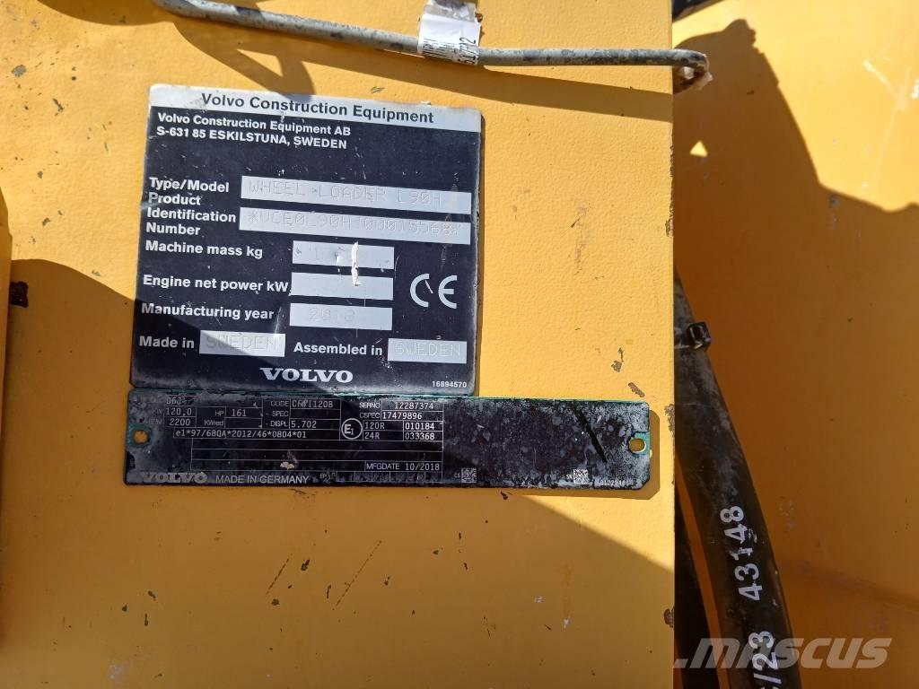 Volvo L 90 H Kolové nakladače