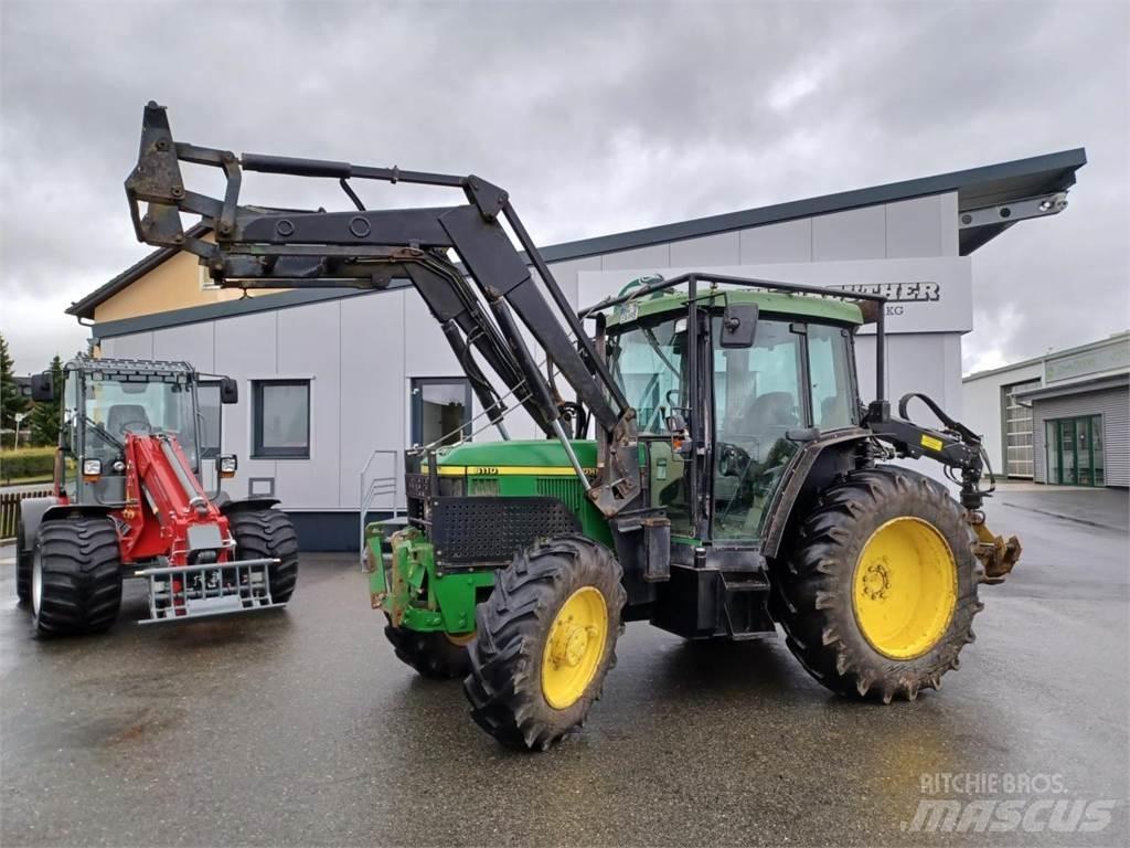 John Deere 6110SE Lesní traktory