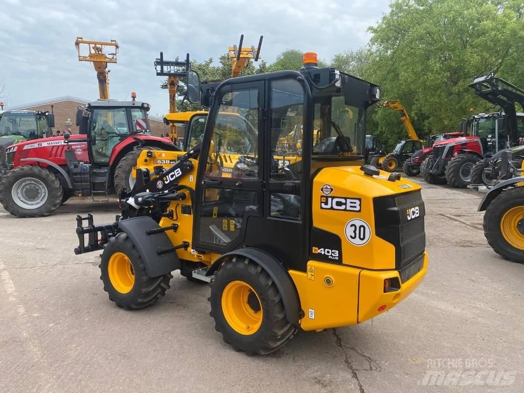 JCB 403 PLUS Teleskopické nakladače pro zemědělství