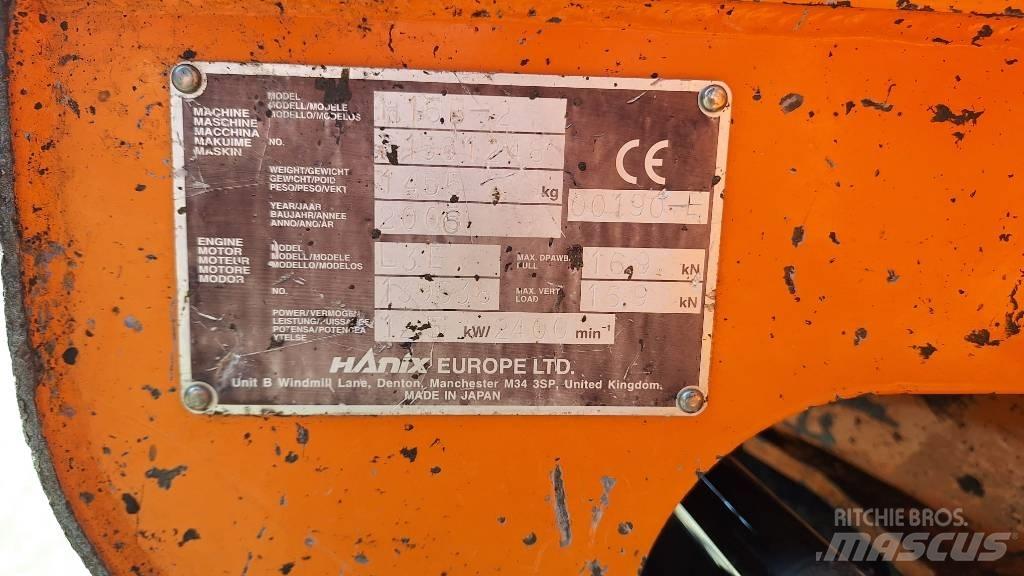 Hanix H15B-2 Mini rýpadla < 7t
