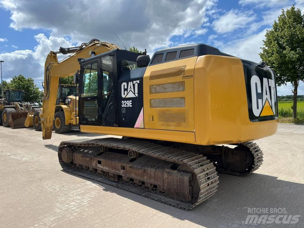 CAT 329 E LN Pásová rýpadla