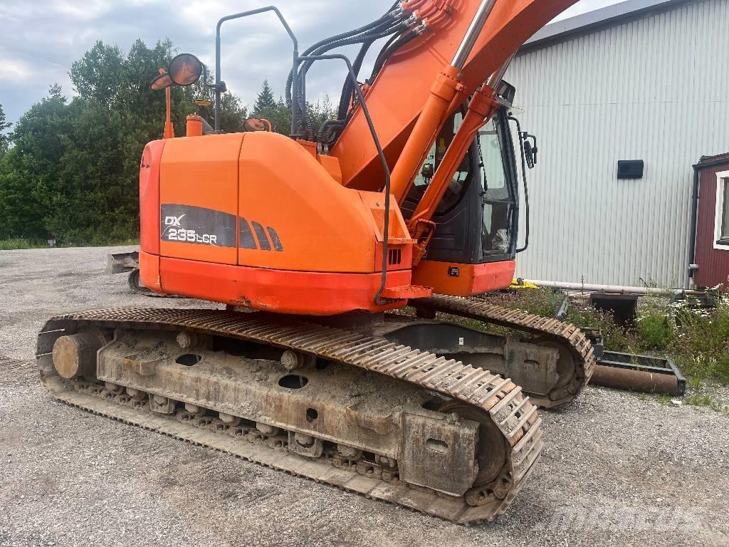 Doosan DX 235 LCR Pásová rýpadla
