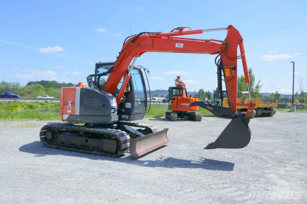 Hitachi ZX75US-3 Pásová rýpadla