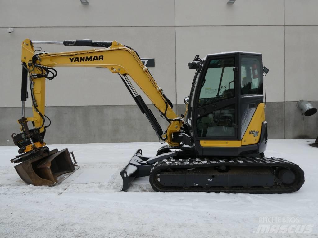 Yanmar Vio 80-1A Midi rýpadla 7t - 12t