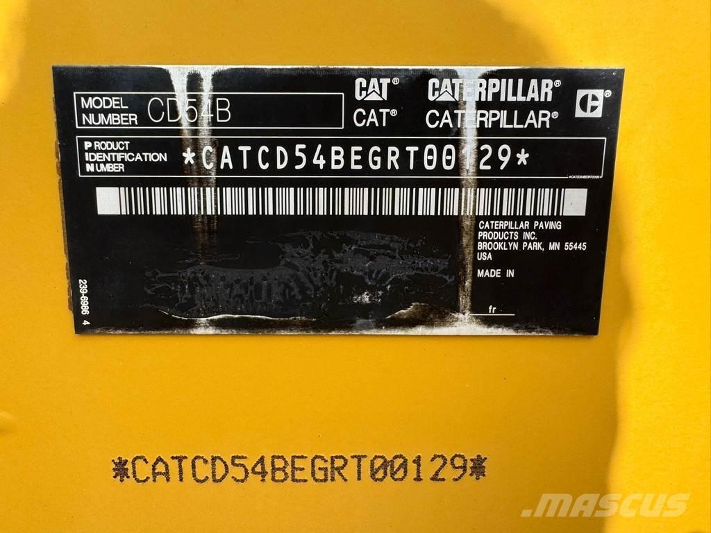 CAT CD54B Tandemové válce