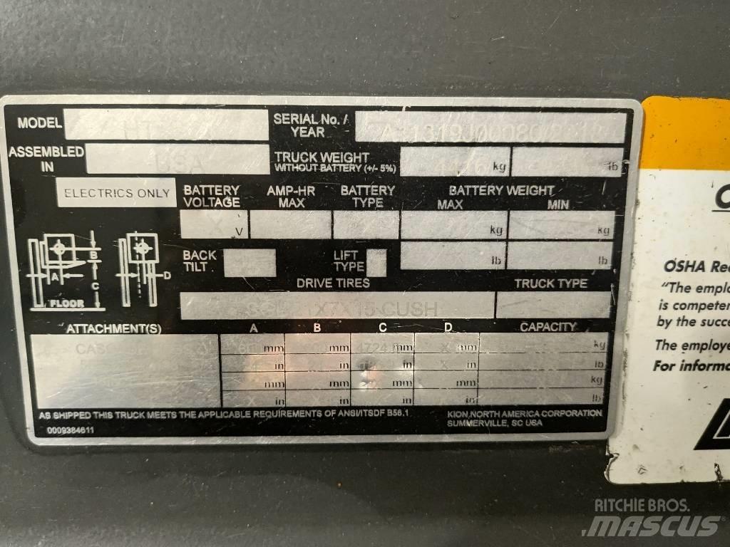 Linde HT25CT Další