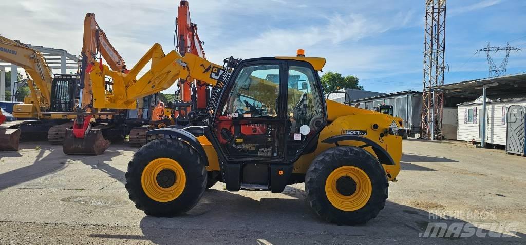 JCB 531-70 Teleskopické manipulátory