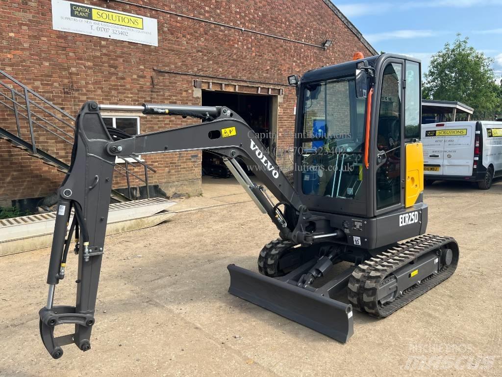 Volvo ECR 25 D Mini rýpadla < 7t