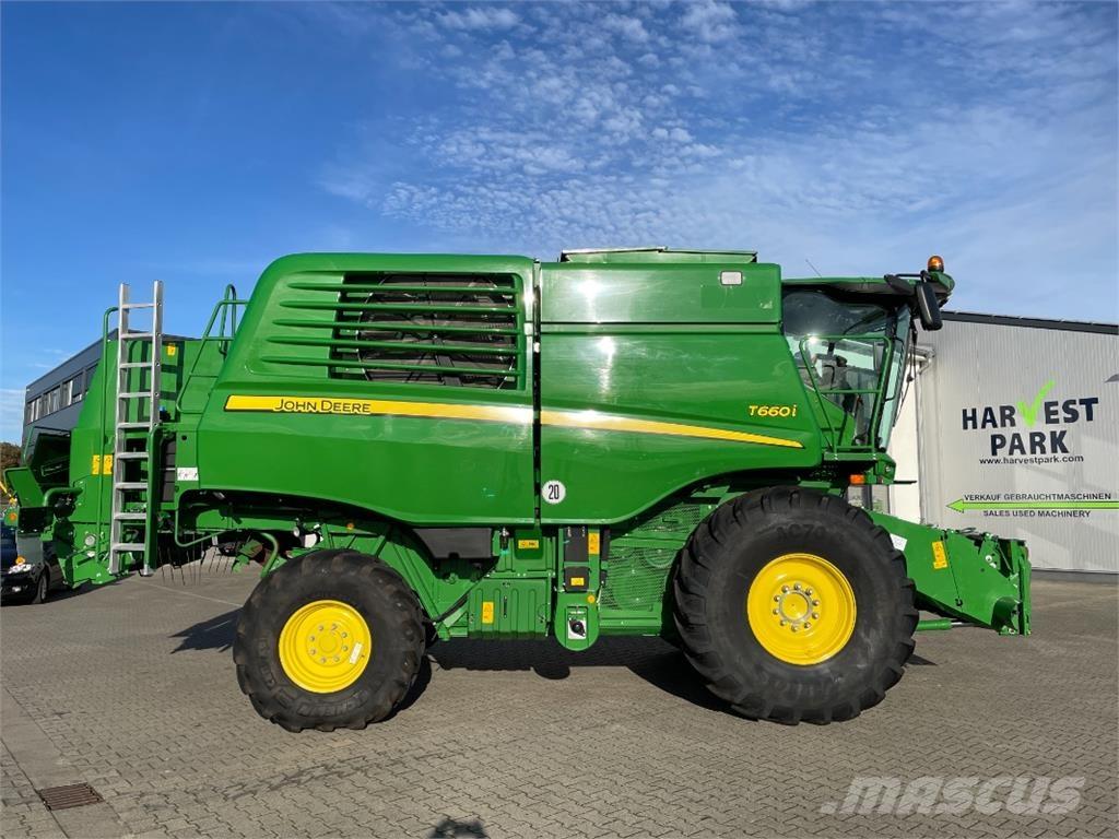 John Deere T660 i Sklízecí mlátičky