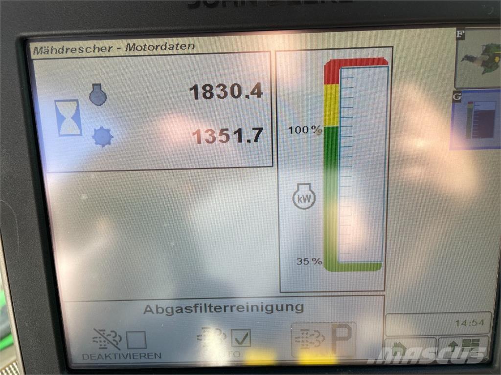 John Deere T660 i Sklízecí mlátičky