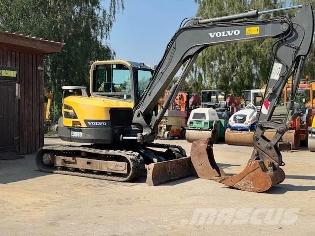 Volvo ECR 88 D Midi rýpadla 7t - 12t