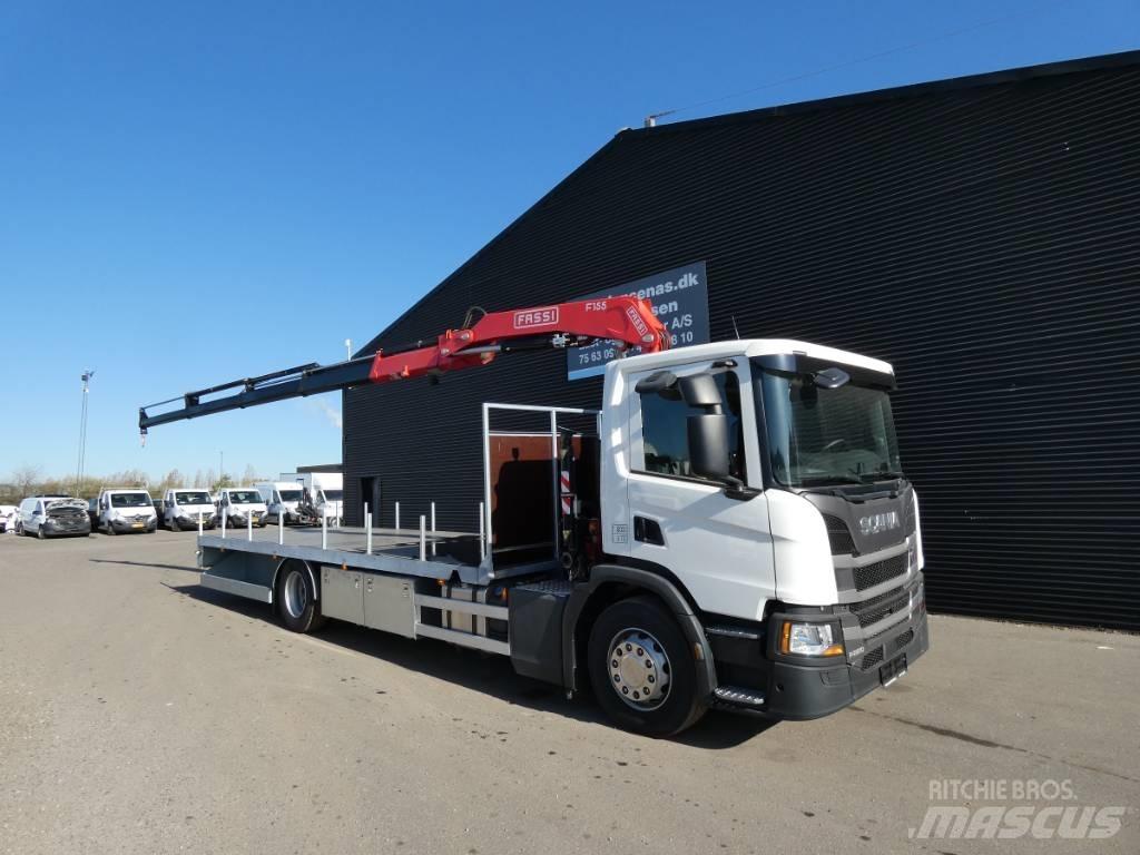 Scania P 220 Autojeřáby, hydraulické ruky
