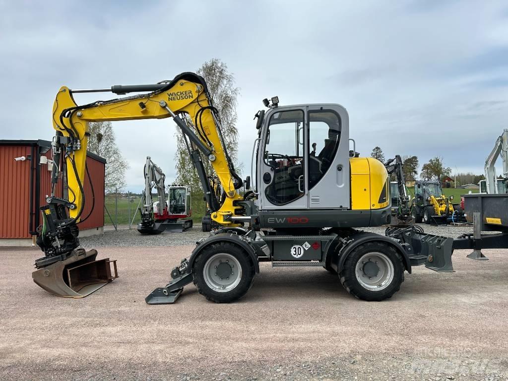 Wacker Neuson EW100 Kolová rýpadla