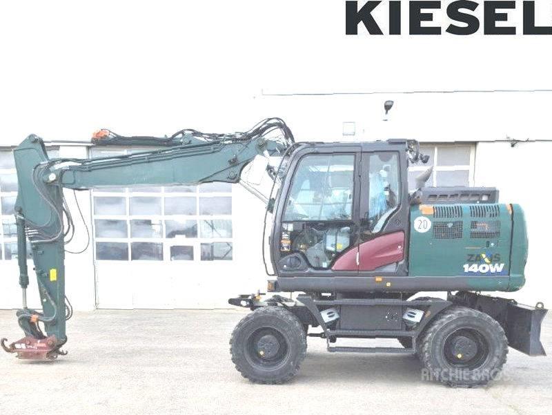 Hitachi ZX 140 W-6 Kolová rýpadla