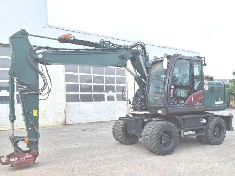 Hitachi ZX 140 W-6 Kolová rýpadla