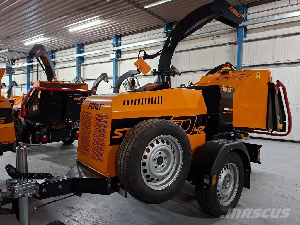 Forst ST6D Štěpkovače