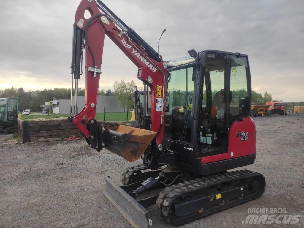 Yanmar SV 26 Mini rýpadla < 7t