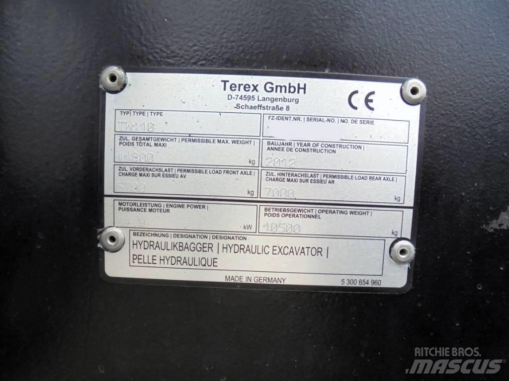 Terex Schaeff TW 110 Kolová rýpadla