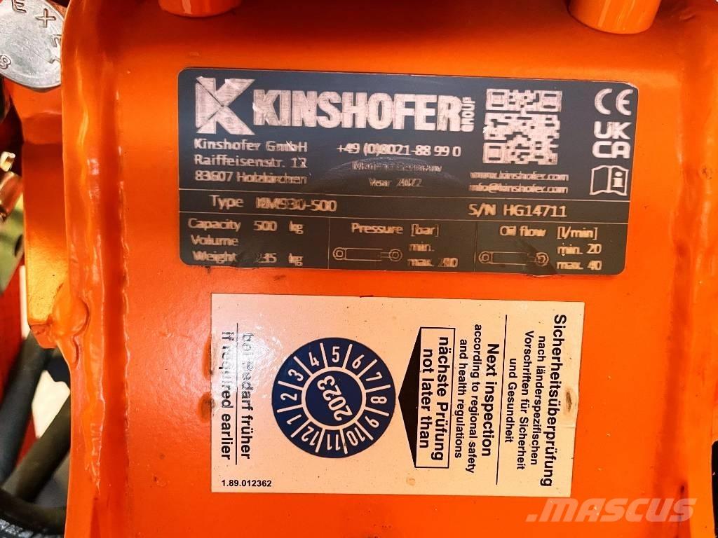Kinshofer KM 930 Klešťové drapáky