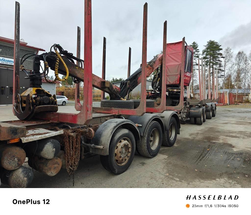 Scania R 164 8X4 Vozy na přepravu kmenů