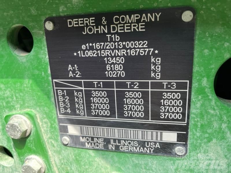 John Deere 6R215 Traktory