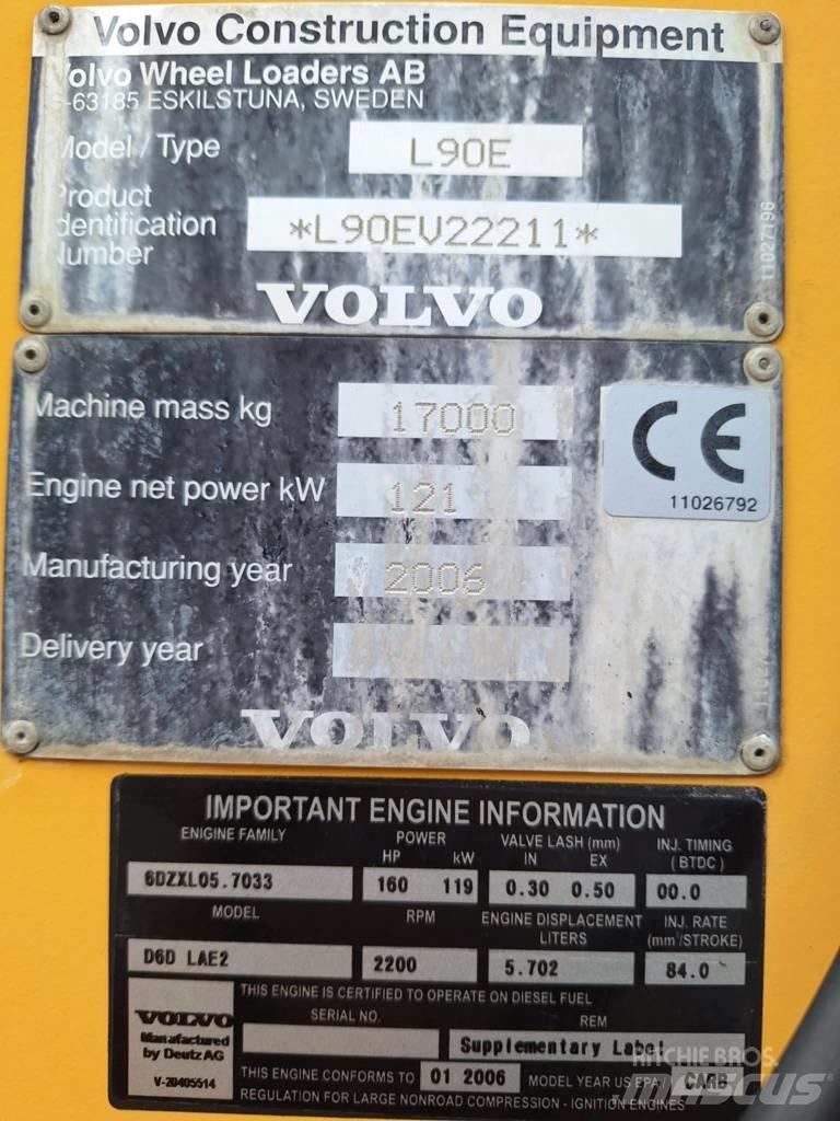 Volvo L 90 E Kolové nakladače