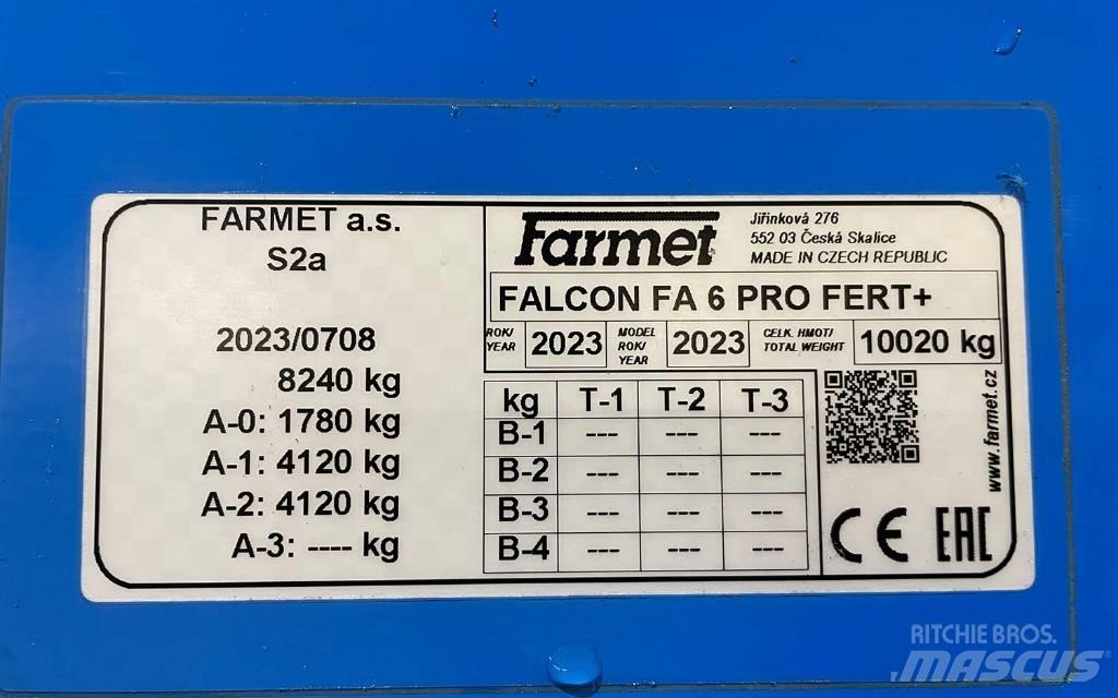 Farmet Falcon 6 Pro Mechanické secí stroje