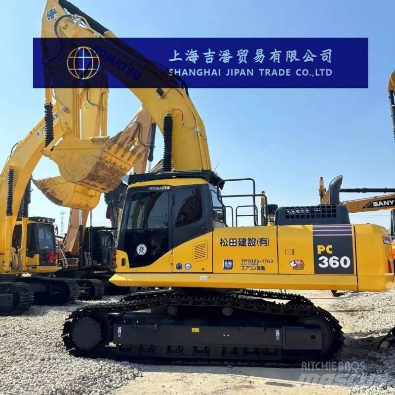 Komatsu PC 360 Pásová rýpadla
