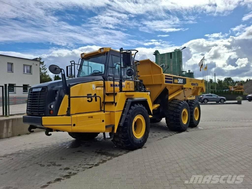 Komatsu HM 300 Kloubové dempry