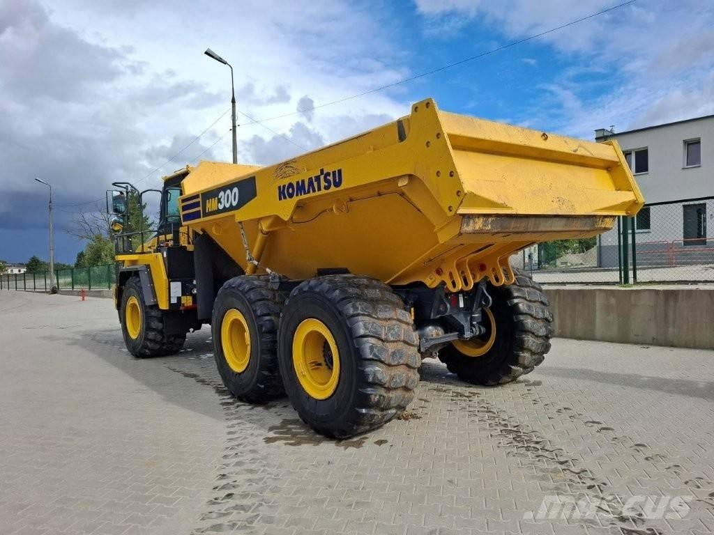 Komatsu HM 300 Kloubové dempry
