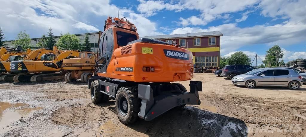 Doosan DX 160 W Kolová rýpadla