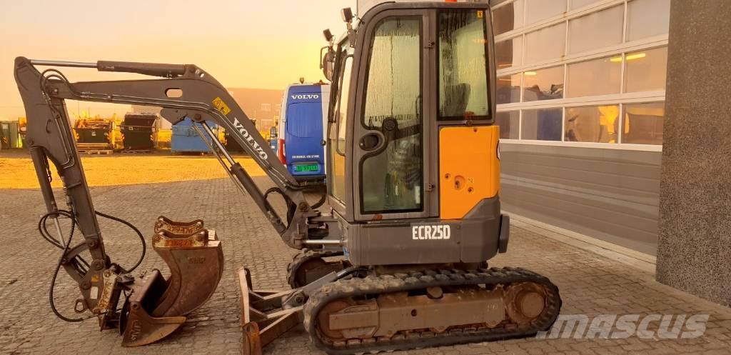 Volvo ECR 25 D Mini rýpadla < 7t