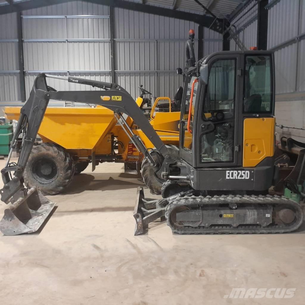 Volvo ECR 25 D Mini rýpadla < 7t