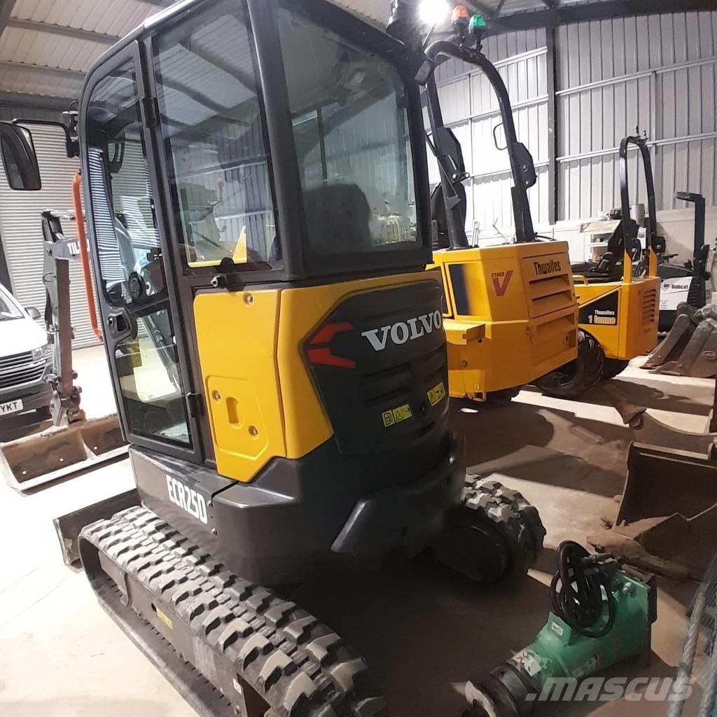 Volvo ECR 25 D Mini rýpadla < 7t