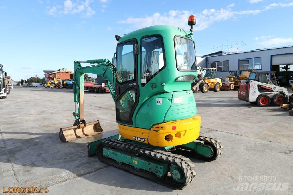 Kubota U25 - 3EU Mini rýpadla < 7t