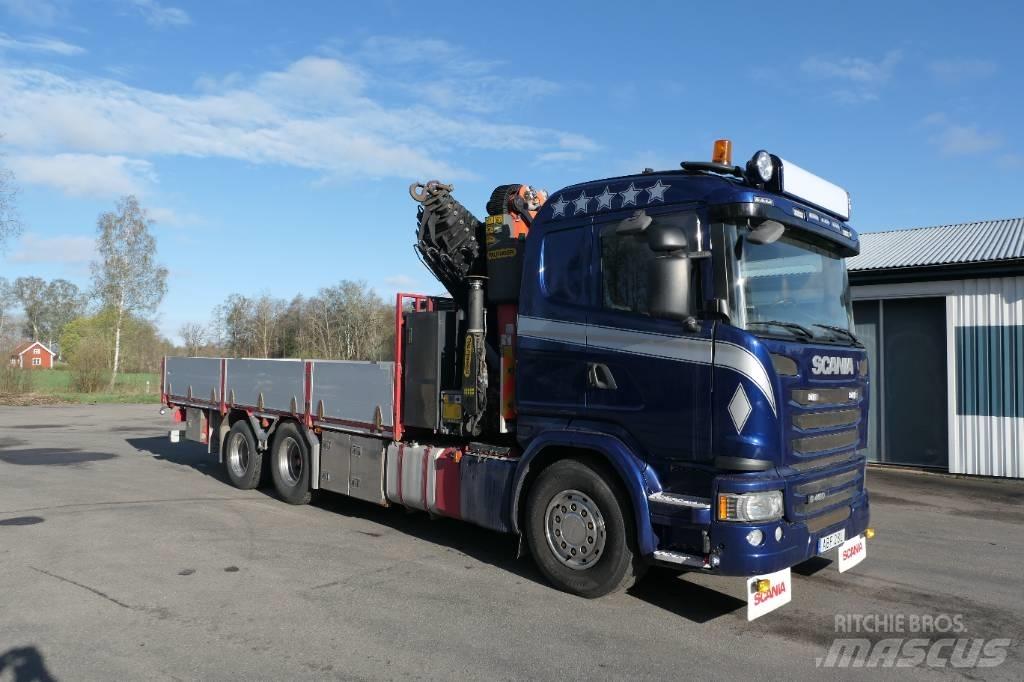 Scania G450 6x2 Autojeřáby, hydraulické ruky