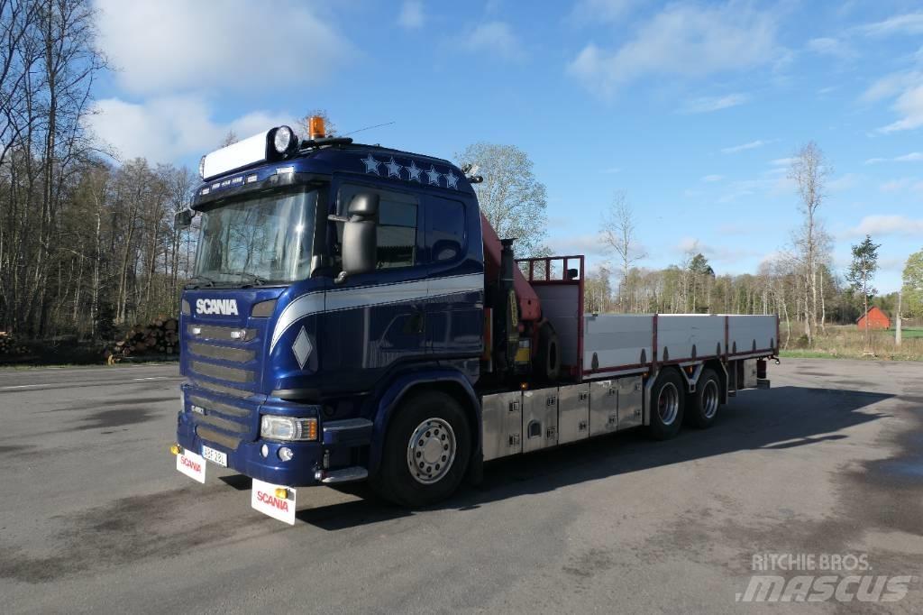 Scania G450 6x2 Autojeřáby, hydraulické ruky