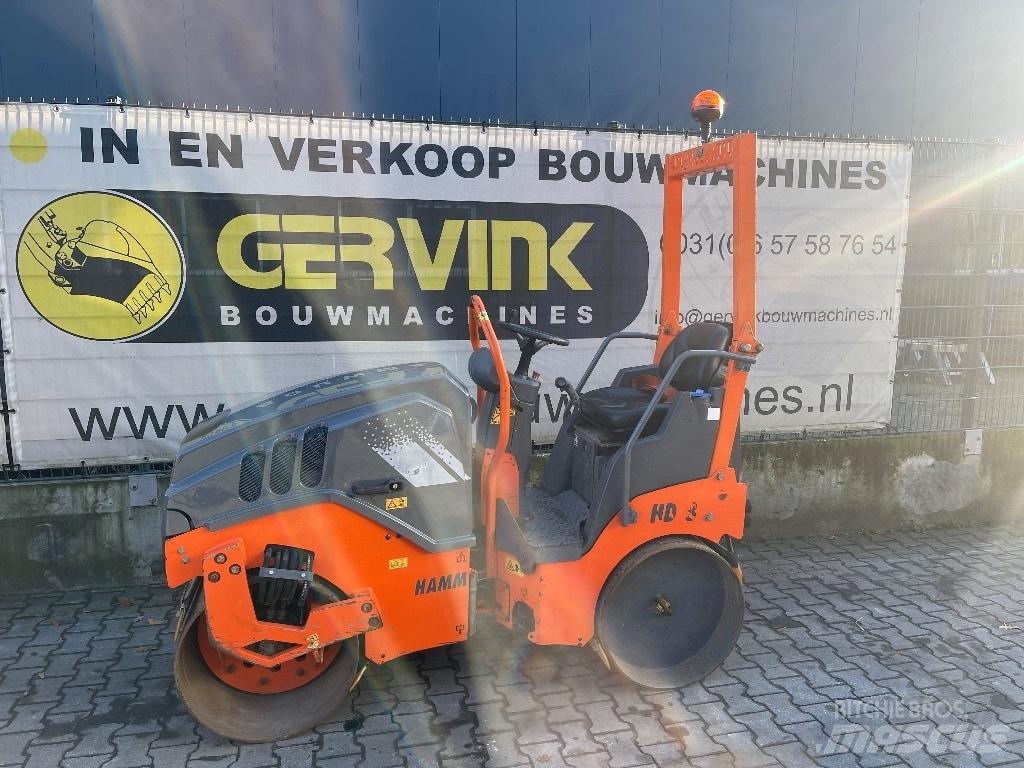 Hamm HD 8 VV Tandemové válce