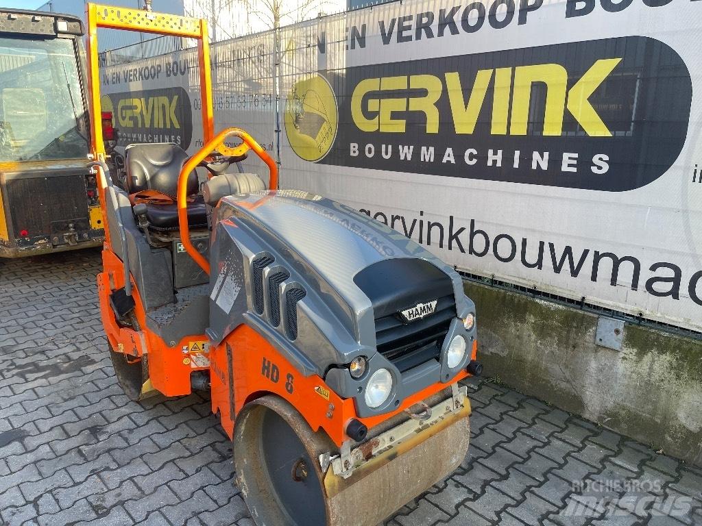 Hamm HD 8 VV Tandemové válce