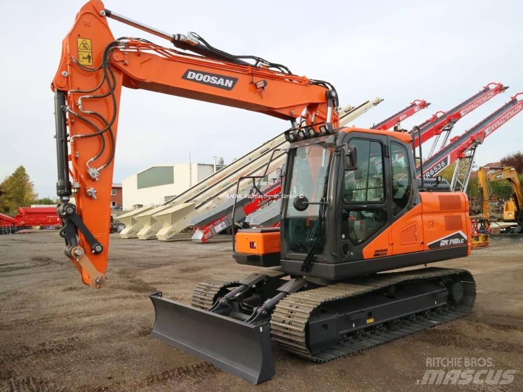 Doosan DX 140 LC-7 Pásová rýpadla