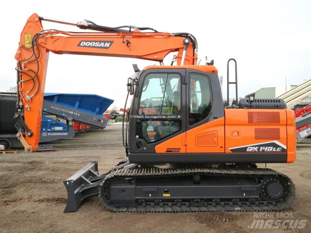 Doosan DX 140 LC-7 Pásová rýpadla