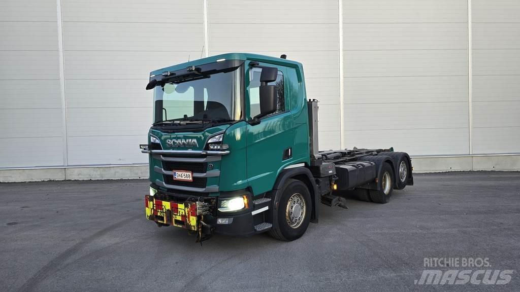 Scania R-serie Hákový nosič kontejnerů