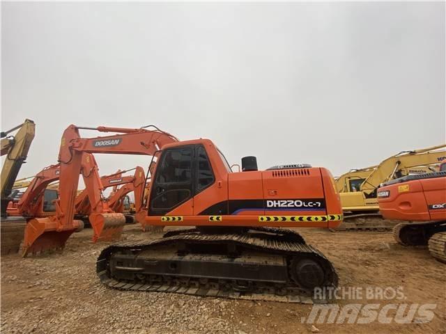 Doosan DH220LC-7 Pásová rýpadla