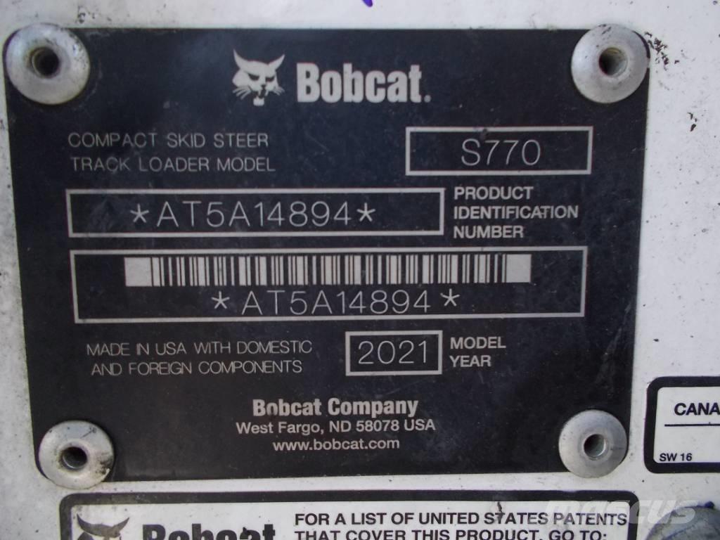 Bobcat S770 Smykem řízené nakladače