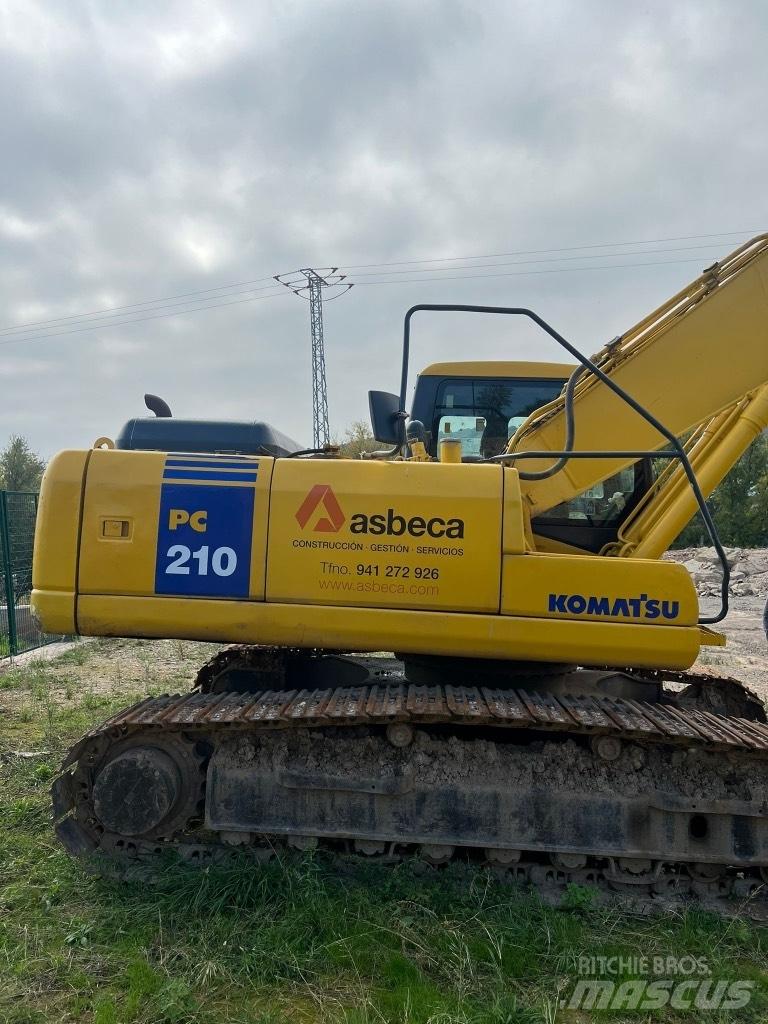 Komatsu PC 210 LC-7K Pásová rýpadla