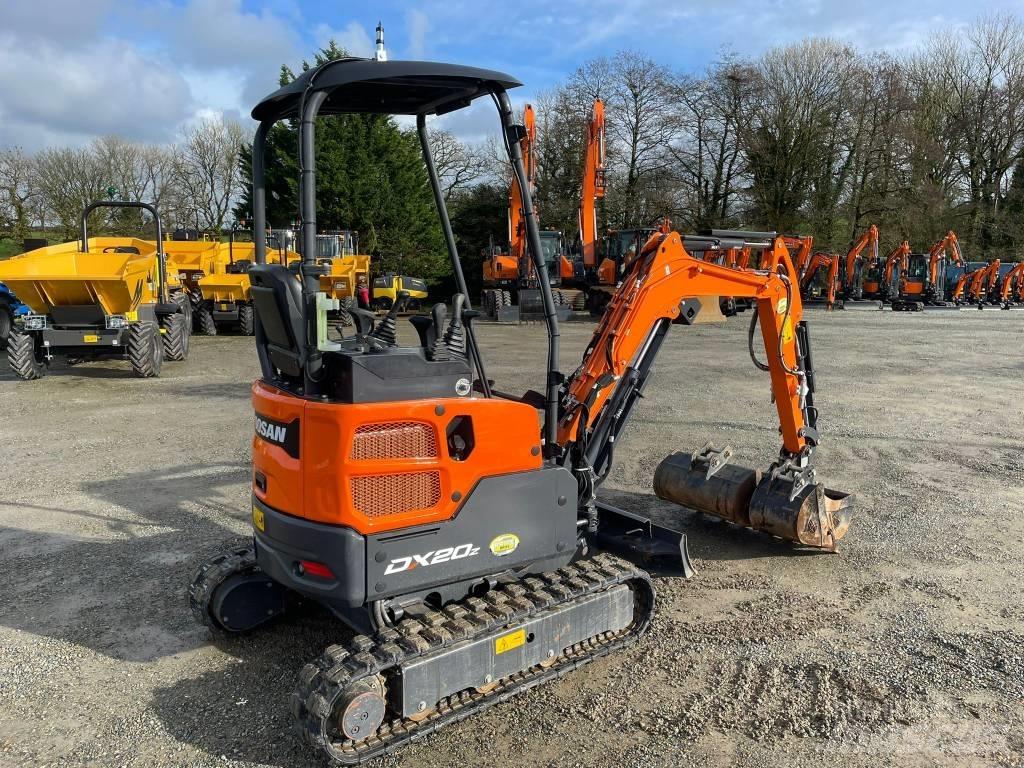 Doosan DX20z Mini rýpadla < 7t