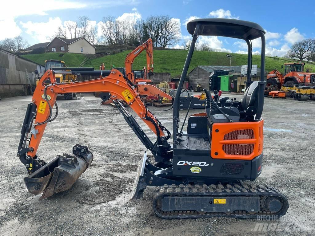 Doosan DX20z Mini rýpadla < 7t